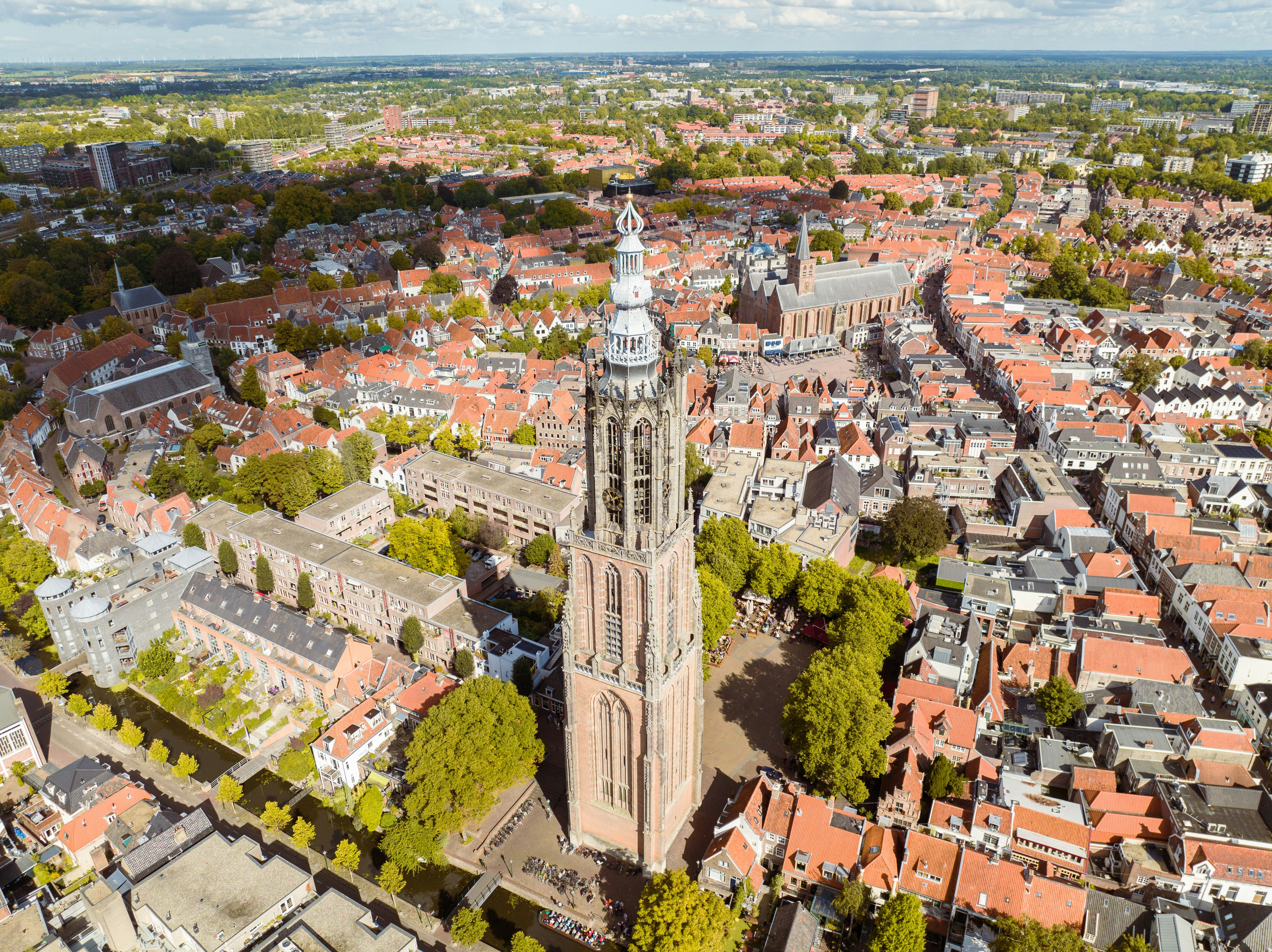 Foto van de binnenstad van Utrecht